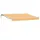 vidaXL Markise Sand 5 x 3 m weiß