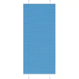 vidaXL Plissee 85 x 200 cm Blau