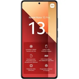 Xiaomi Redmi Note 13 Pro 4G 8 GB RAM 256 GB Midnight Black