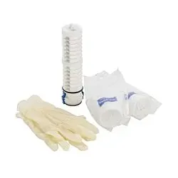 BWT Hygiene-Set 23966 2 Filtergewebehülsen, 1 Kalkkartusche, 1 Paar Hygienehandschuhe