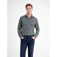 Lerros Langarmhemd »LERROS Herrenhemd mit Haifischkragen, dezent gemustert
