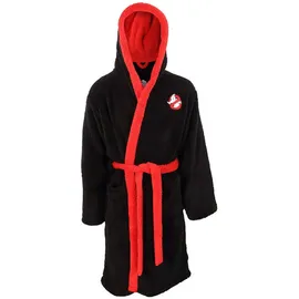 heroes inc. Heroes Inc Ghostbusters Logo Bademantel schwarz, Schwarz , M - M