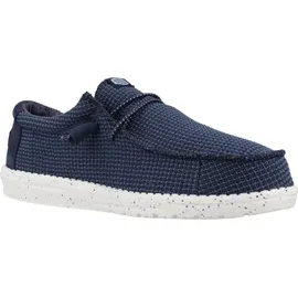 HEYDUDE Hey Dude Wally Sport Mesh Schuhe Herren, blau 44 EU