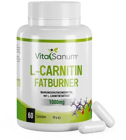 VitaSanum®- L-Carnitin 60 Tabletten 100 mg - Apothekenherstellung