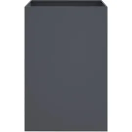 vidaXL Pflanzkübel 52 x 48 x 75 cm Anthrazit