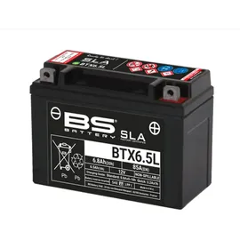 BS Battery YTX6,5L 6 Ah 0 A