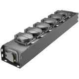 Adam Hall Cables PRO PORT 6 T Stromverteiler 6 x IP54 Schuko out & IP65 in/out