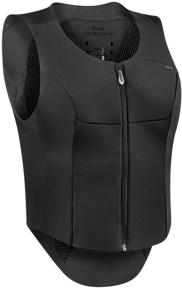 KOMPERDELL Rückenprotektor Ballistic FlexFit Slim schwarz/silber XS