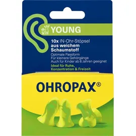 Ohropax Young Schaumstoff In-Ohr Stöpsel 10 St.