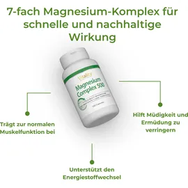 Vitality Nutritionals Magnesium 500 Komplex Kapseln 120 St.