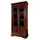 Massivmoebel24 Vitrine Akazie 98 x 46 x 191 cm Braun