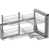 Vauth-Sagel Cor Fold Eckauszug Set Classic kb 900 mm - rechts, silber