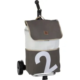 360 Grad Einkaufstasche Mole grau/weiß 50 Liter