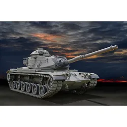 Fototapete PAPERMOON "Panzer", bunt, B:4,50m L:2,80m, Vlies, Tapeten