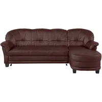 Ecksofa HOME AFFAIRE "Camelita L-Form" Sofas Gr. B/H/T: 231cm x 86cm x 81cm, Microfaser PRIMABELLE, Recamiere rechts, ohne Bettfunktion, braun (mokka) wahlweise mit Bettfunktion