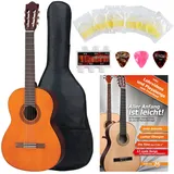 Yamaha C40 Natur Konzertgitarre inkl. Zubehörset