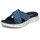 SKECHERS Damen Go Walk Flex Sandal Impressed, Navy Textile, 41 EU