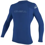 O'Neill Wetsuits Herren Uv Schutz basic skins L/S crew Rash Vest, Pacific, XL