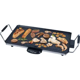 Cheffinger Teppanyaki-Grillplatte 1800W schwarz