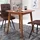 FineBuy Sheesham Ø 80 cm braun