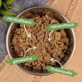 Lecker.Pet Emily's Feine Paté Reich an Rind 34 x 100 g