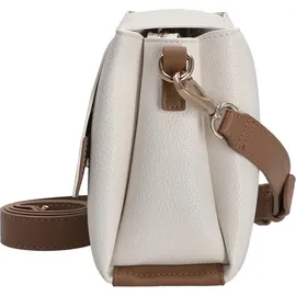 Valentino Alexia Umhängetasche Kunstleder Bianco/Cuoio