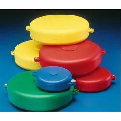 Ventil-Absperrung für Handräder mit Durchmesser 25-64 mm, grün