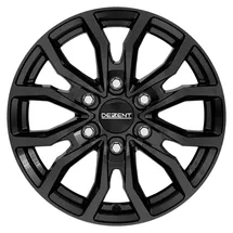 Dezent KC black 6 5x16 6x130 ET54 MB84 1