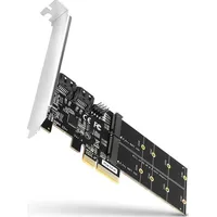 AXAGON 2x SATA 6Gb/s, 2x M.2 SATA, PCIe 3.0 x2 (PCES-SA4M2)