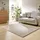 THEKO Handgewebter Teppich Pure, im modernen Uni-Design 125 natural beige 250x300 cm