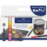 Faber-Castell Creative Marker 6er Etui, Summer breeze,