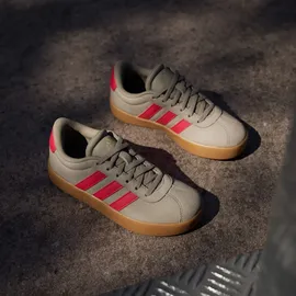 adidas VL Court 3.0 Blanch Cargo / Pure Ruby / Gold Metallic 35,5
