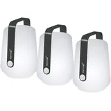 Fermob Dekoleuchte Aluminium 12,0 cm 3er Set grau