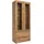MID.YOU Vitrine Image 80 x 191 x 40 cm Braun