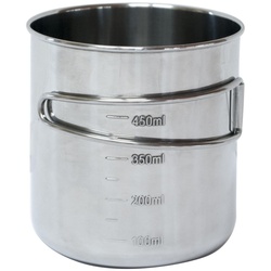 Basic Nature BasicNature Edelstahlbecher Space Safer 0,6 L - STK - 1631