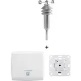 Homematic IP Starter Set Wetterstation mit Wettersensor - Basic und Rollladenaktor