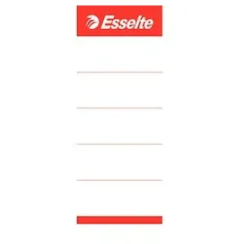 Esselte Rückenschilder 810801 Weiß 50 x 158 mm 10 Blatt