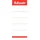 Esselte Rückenschilder 810801 Weiß 50 x 158 mm 10 Blatt