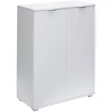 CASARIA Highboard 71 x 101 x 35 cm Weiß