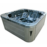 DEKO VERTRIEB BAYERN XXL Luxus SPA LED Whirlpool Set 215x215 Farblicht Outdoor-Indoor Pool 5 Personen Wow!