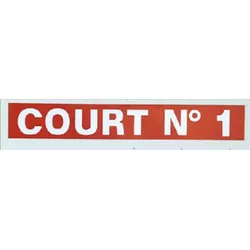 Tennis Scorer Aufkleber