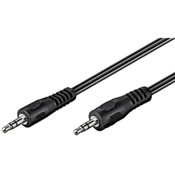 Hapena Audio-Kabel 1,5m KSS 35ST 08815 3,5mm Klinkenst. / Klinkenst.,stereo (1.50 m, 3.5mm Klinke (AUX)), Audio Kabel