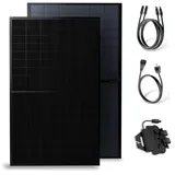 solakon Balkonkraftwerk 1000W 800W Solaranlage Steckerfertig Komplettset 800W Kabellänge 5m