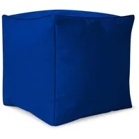 Green Bean Sitzsack-Hocker, Blau,