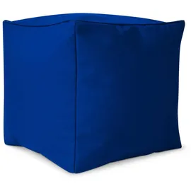 Green Bean Sitzsack-Hocker, Blau,