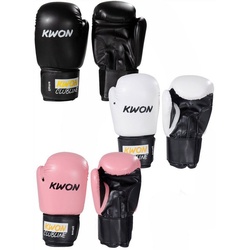 KWON Boxhandschuhe Pointer small Hand 8 Unzen Box-Handschuhe Boxen Kickboxen (Profi, Club Line Serie), Kickboxen, Boxen, Muay Thai, MMA rosa
