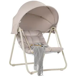 SoBuy Hängesessel OGS62 Beige