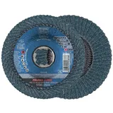 Pferd Fächerschleifscheibe X-LOCK SGP-CURVE 125mm mittel K40