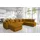 Mirjan24 Ecksofa Niko Bis Cord, Polsterecke mit Bettkasten und Schlaffunktion, Sofa, Polstergarnitur (Farbe: Poso 1, Seite: Links) - Braun
