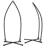 HAGO Hängestuhlgestell Metallgestell Hängeständer Hängegestell Metall universal 210cm bis 120kg Schwarz